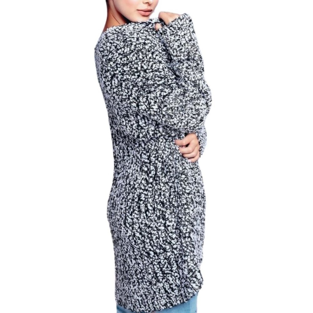 CARDIGAN  Small Medium  - Black and White - Picture 9 of 9